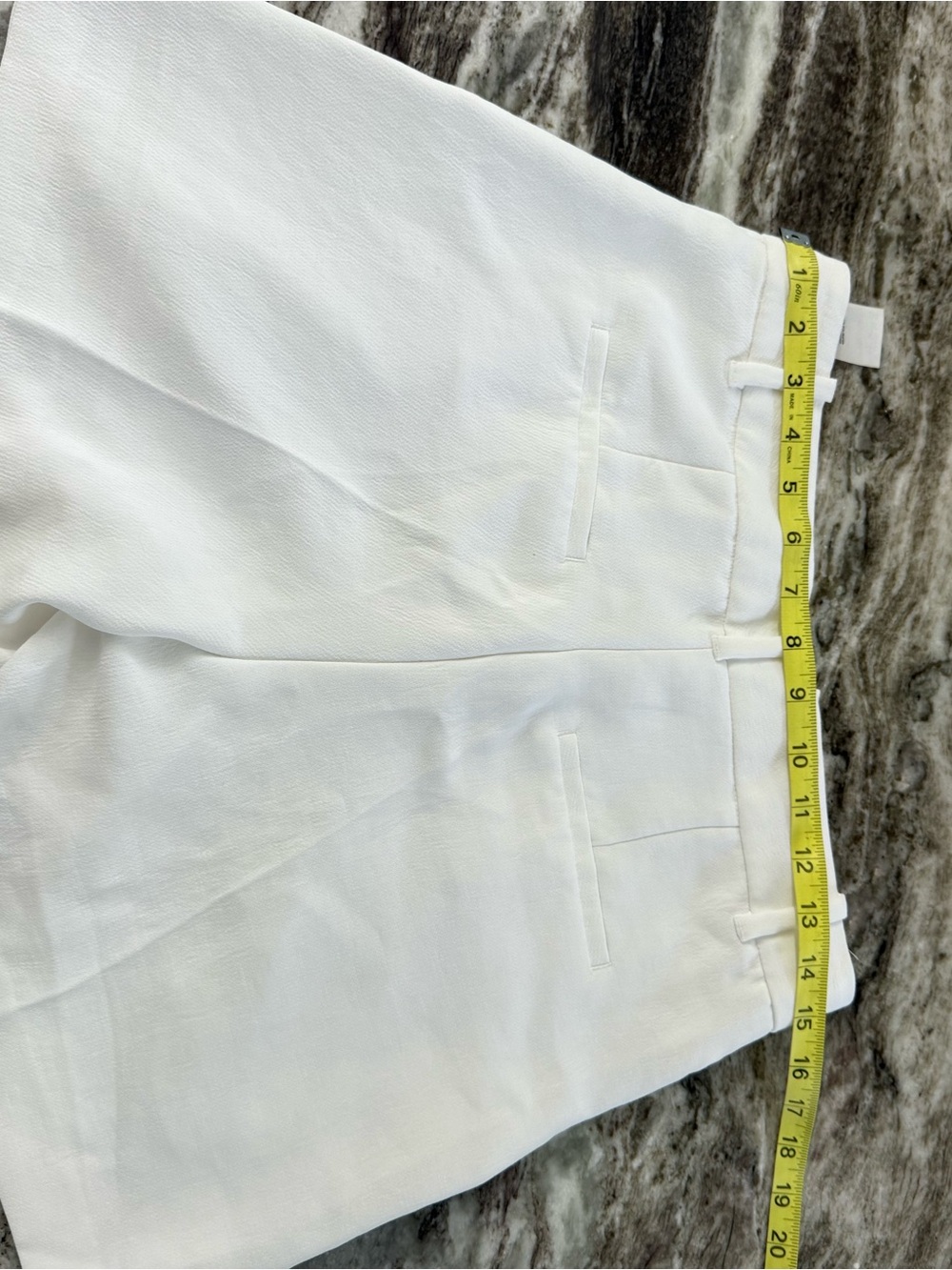 Aritzia White High-Waist Women's Shorts